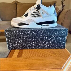 White and Black Sneakers